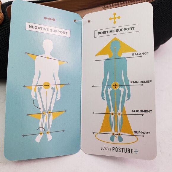 Baretraps Posture+ Perrie Womens Sz 5.5 Black Slip On Formal Ballet Flats Shoes - Picture 13 of 16